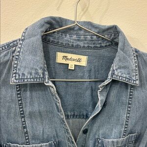 Madewell Light Blue Denim dress